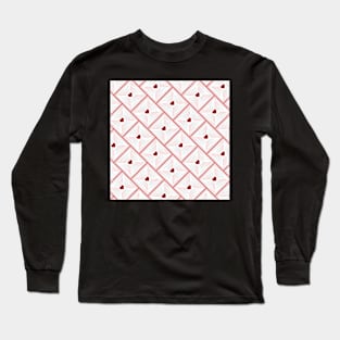 Heart Pattern Long Sleeve T-Shirt